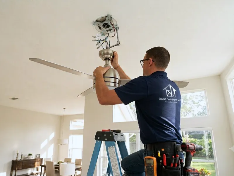 Ceiling Fan Installation — Smart Solutions SRQ