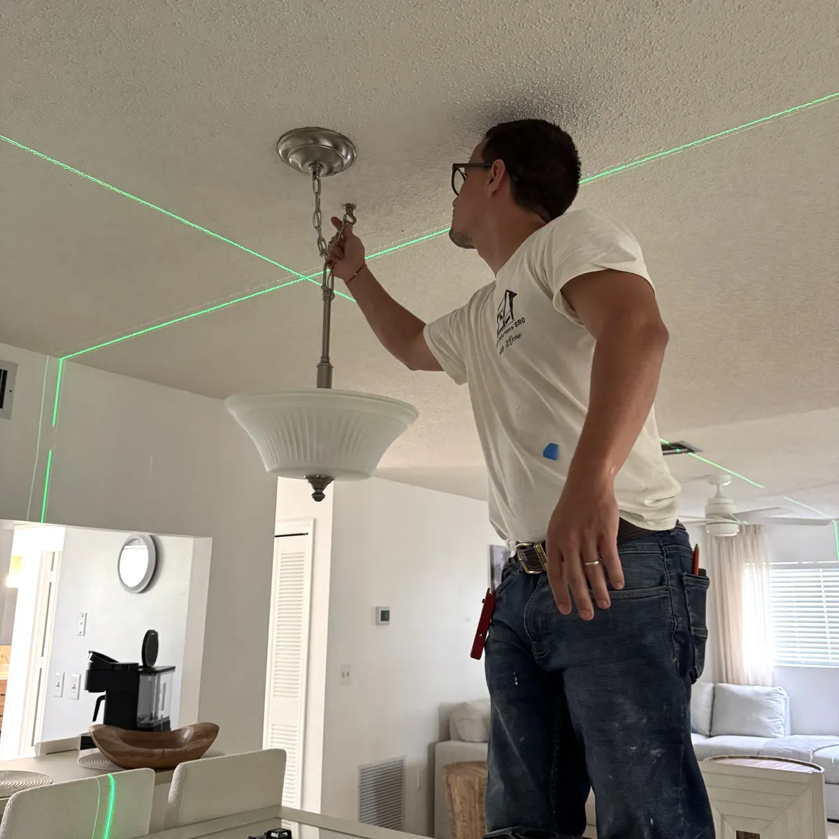 Light Fixture & Chandelier Installation project 7