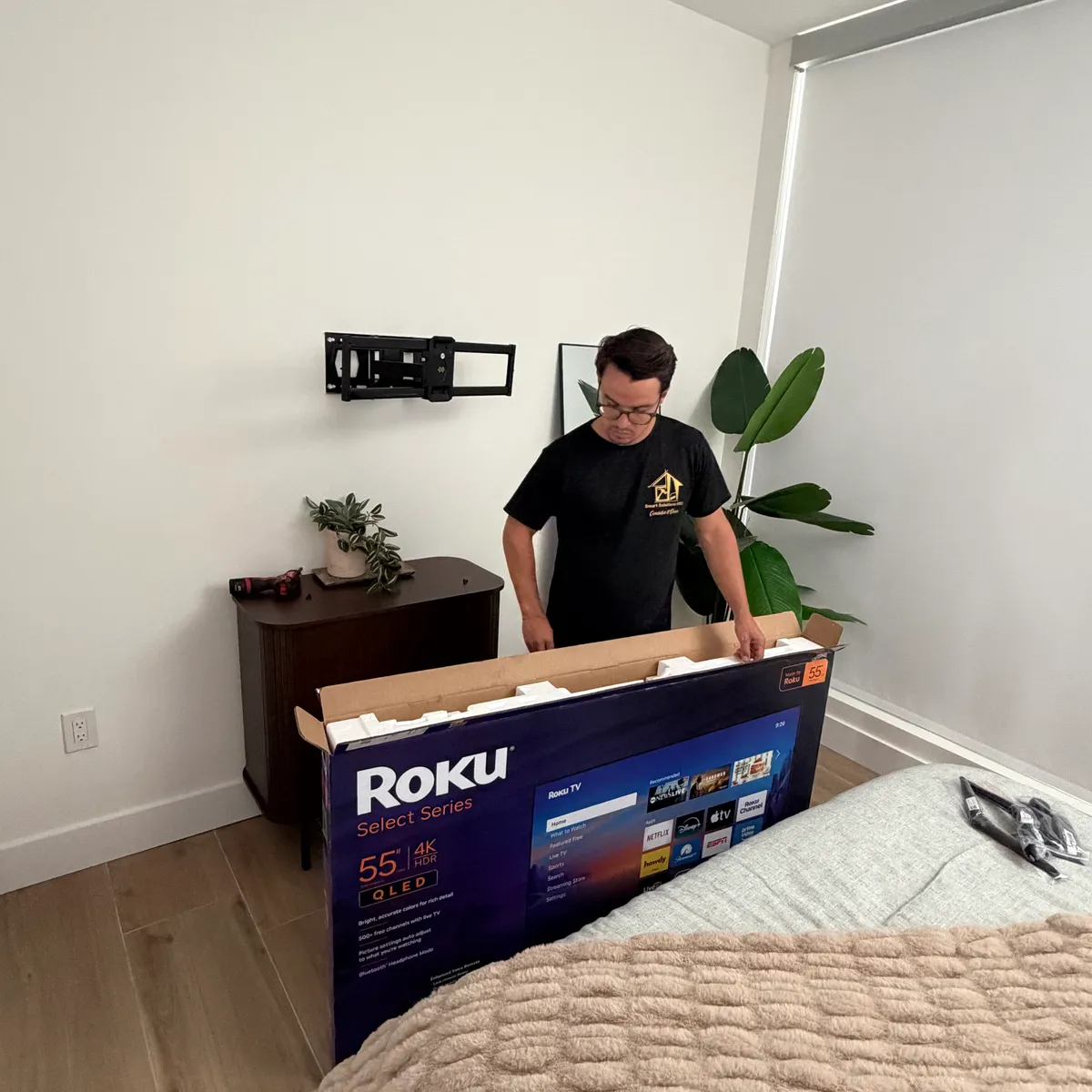 TV Mounting project 1