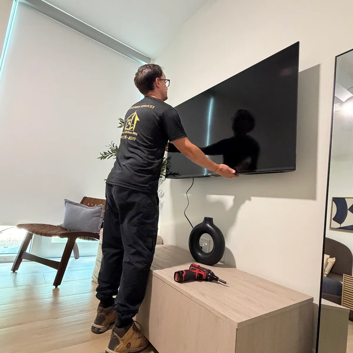 TV Mounting project 2