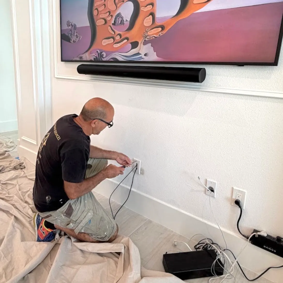 TV Mounting project 3